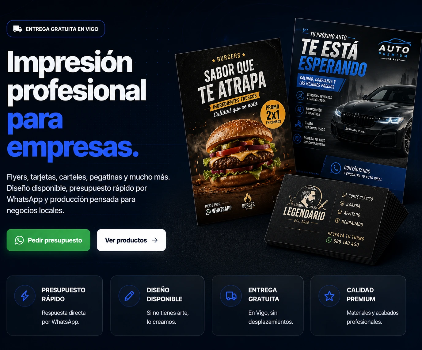 GO PRINT VIGO — impresión profesional para empresas